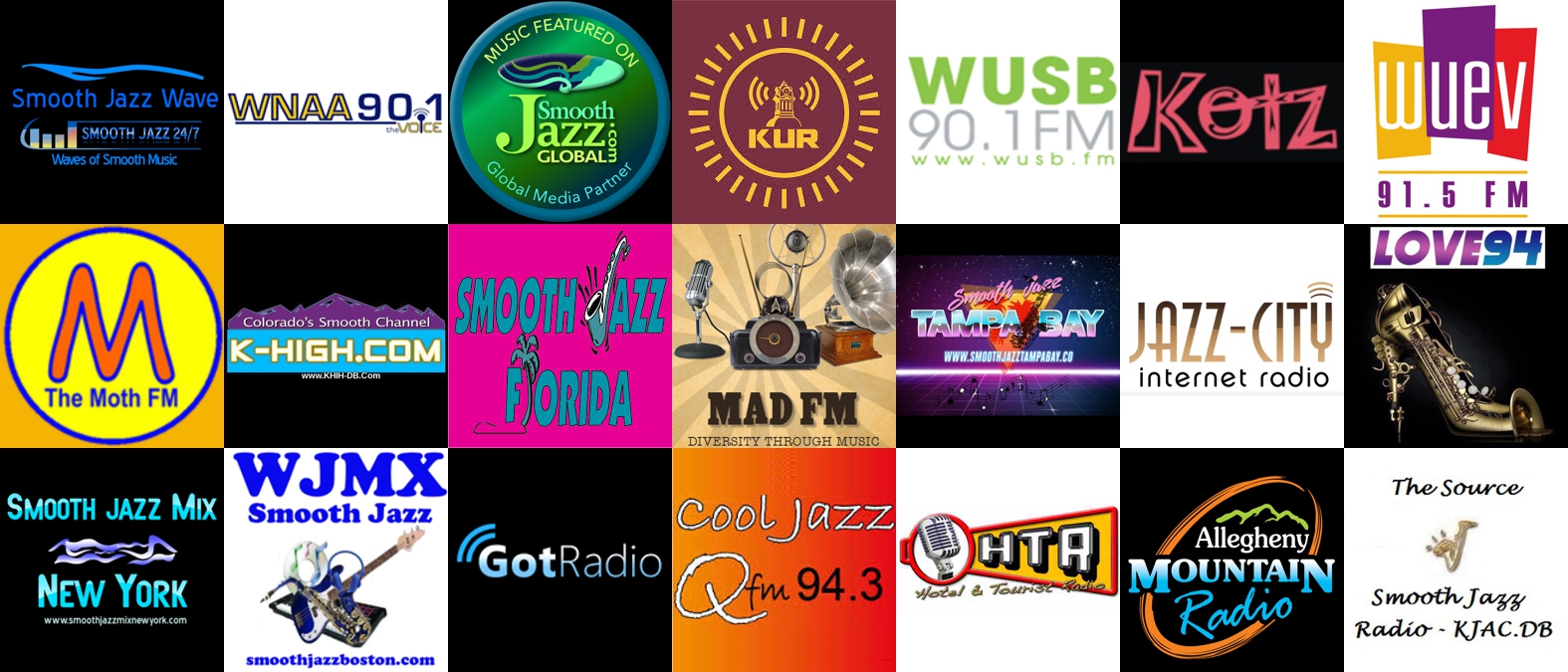 510JAZZ was heard on 21 radio stations during the week of August 27.