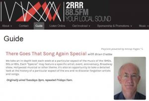 510JAZZ on Radio 2RRR 88.5 FM, Sydney, Australia