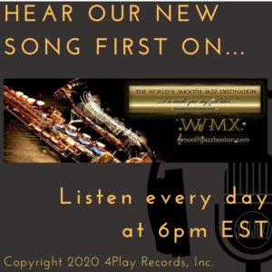 Hear our newest song on WJMX Smooth Jazz Global Radio